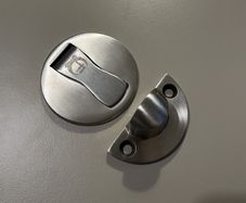8 x BRAND NEW Stainless Steel Magnetic Door Stopper