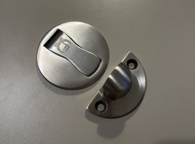 8 x BRAND NEW Stainless Steel Magnetic Door Stopper