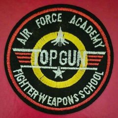 United States, top gun airforce academy,embroidered patch.