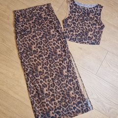 Leopard Print Set - M