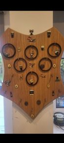 Vintage Wooden Ring Board