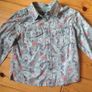 Age 2-3 NEXT Green Floral Shirt Image 2
