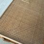 Vintage Mid Century Cane & Bamboo dressing table/console Image 5