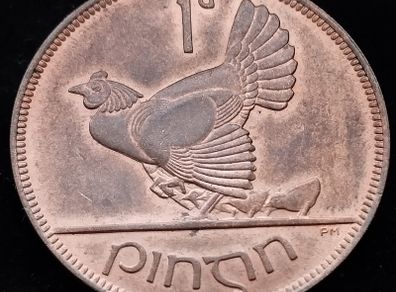 [#2637] - Ireland 1935 | Irish 1d | Irish One Penny | KM.3 | UNC