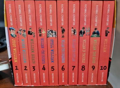 Just William 50th anniversary box containing the first 10 books - Richmal Compton