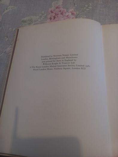 We the Undersigned- A history of the Royal London Mutual Insurance Society Limited and its times 1861-1961 Vintage Book