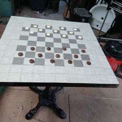 Chess Patio  Garden Table