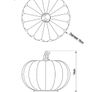 Lumineo Glass Pumpkin Lantern Image 4