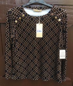 Brand New With Tags Pala D'Oro Ladies Top