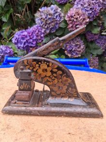 Irish Victorian Cast Iron Stationary Embosser(Fullly Functional)