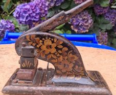 Irish Victorian Cast Iron Stationary Embosser(Fullly Functional)