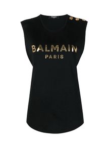 Balmain Logo Tank Top Size Large RRP 395