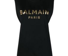 Balmain Logo Tank Top Size Large RRP 395