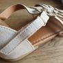 New Beautiful H&M Suede & Leather Butterfly Sandals UK 10 Image 8