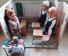 Our Generation School & 3 dolls