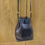 Handmade leather bucket bag Image 6