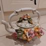 Vintage Capodimonte Pitcher/Jug and teapot Image 5