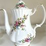 Royal Albert moss rose 15pc coffee set Image 3