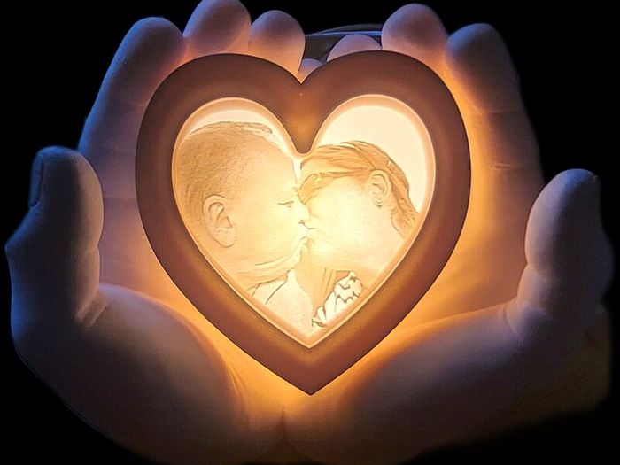 Personal lamp , Angel wings/Cupped hands