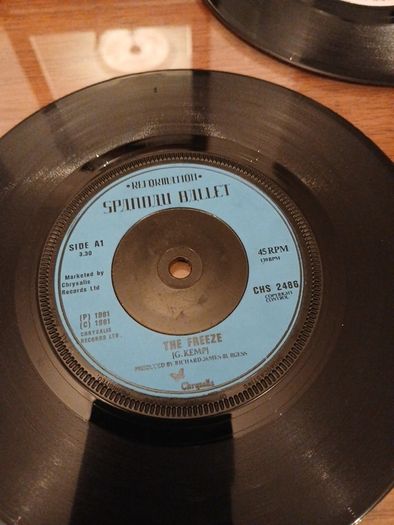 vinyl single collection .spandau ballet x7