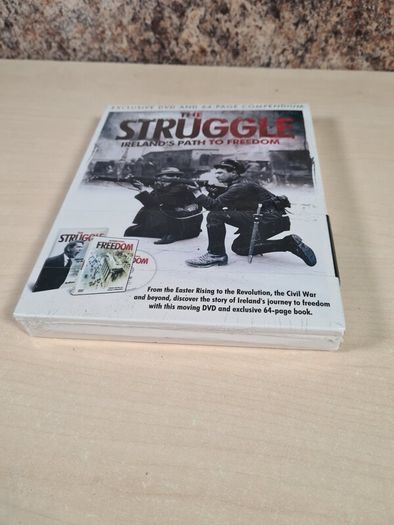 Dvd The Struggle Irelands Path To Freedom Exclusive Dvd And 64 Page Compendium Brand New Sealed