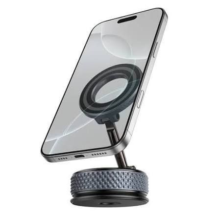 Borofone Car Holder BH144 Custodio Vacuum Suction Cup Magnetic Holder Black