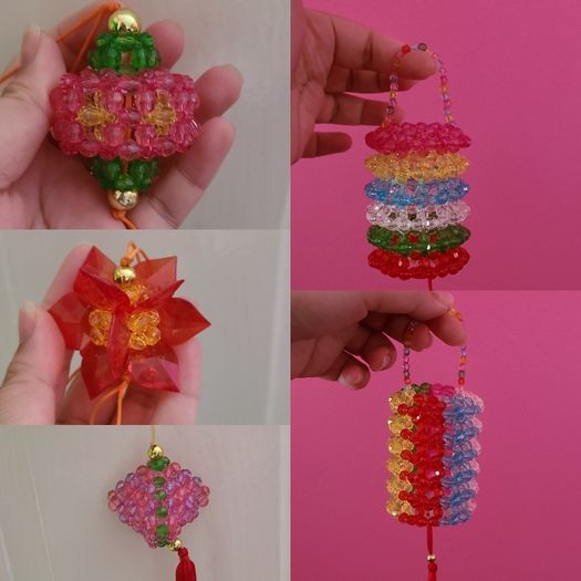 Handmade Beaded Decorative Charms