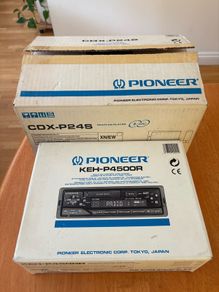 Classic Pioneer KEH-P4500R Radio Cassette Head Unit & CDX-P24S Multi-CD Changer