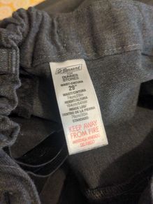 Grey school trousers