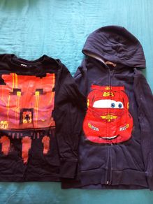 Boys Top & Hoodie Good Condition