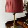 1950's Art Deco Style Brass Table Lamp Image 7