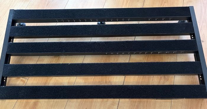 Pedal Board with 2 integrated (Rechargeable) PSU's