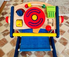 Car Wooden Baby Walker