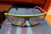 tri coloured mens glasses