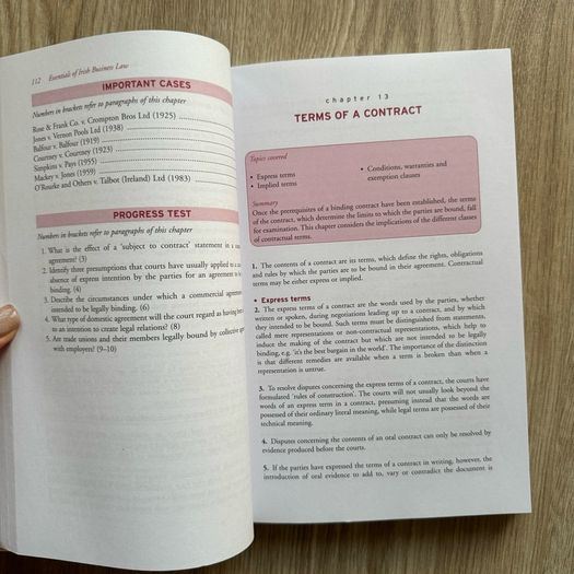 Book on Irish Business Law