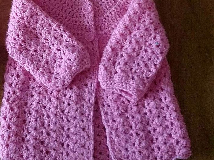 Handknit Baby Cardigans and blankets