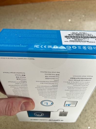 For Sale: Brand New, Unused 4TB G-Technology G-DRIVE Mobile USB-C Portable Hard Drive.