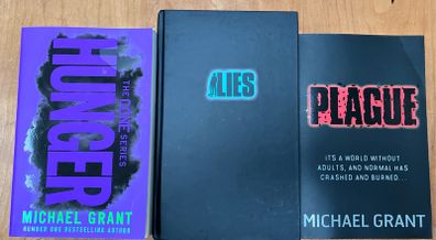 "Gone" Series,  Books 2,3&4 by Michael Grant