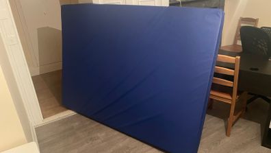 Double mattress camper