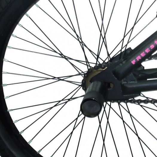 11" Rooster GO EASY, 20" Wheel, Black/Pink