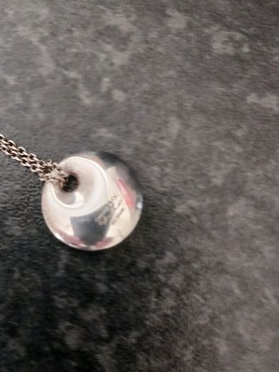 Silver Tiffany And Co  Elsa Peretti  Necklace