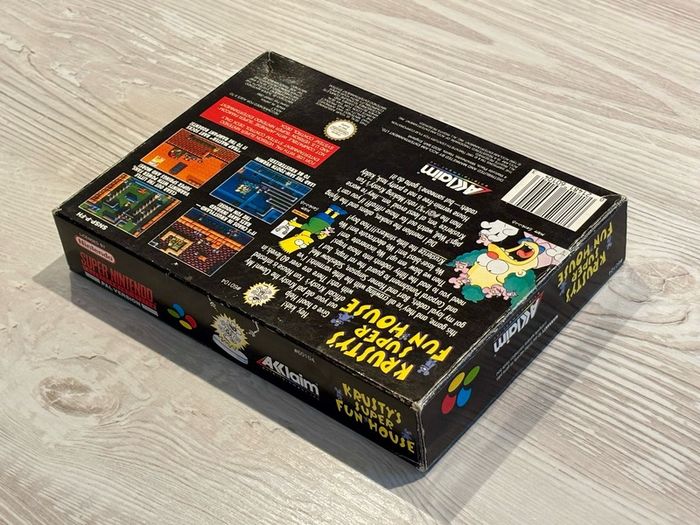 Krusty's Super Fun House for Nintendo SNES - Boxed