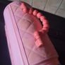 1998 VINTAGE Barbie Bed & Bath Playset House Fold Up Pink Case Purse Doll Set Image 4
