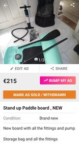 SUP Board - Brand New