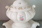 Italian vintage tureen with serving platter
