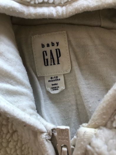 Baby 9-12 GAP Fleece Pramsuit and Converse Booties