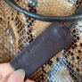 Genuine snakeskin Irish designer Pauric Sweeney handbag. Image 2