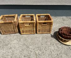 Rattan Storage Set