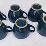 6 Denby Greenwich cups, saucers and small side plates Image 2