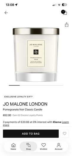 Jo Malone Pomegranate Noir Candle